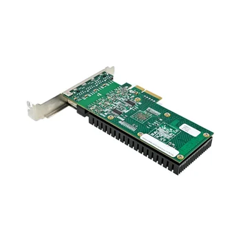PCI-E X4 Gigabit 4 prievado serverio tinklo plokštės serveris NIC I210-T4 RJ45 Ethernet NIC pramoninės kameros matymo tinklas