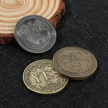 1PC Bronza Taip Ne Proginių monetų suvenyrų iššūkis Kolekcinių monetų kolekcija Meno amatų dovanos