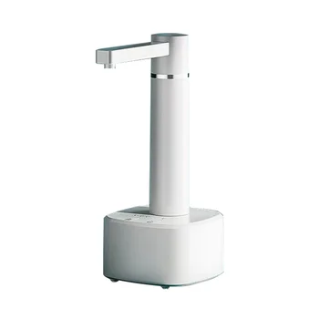 Automatinis vandens dozatorius elektrinis vandens siurblys su stovu USB įkrovimo 3 pavarų išmanusis vandens siurblio dozatorius namų baltai