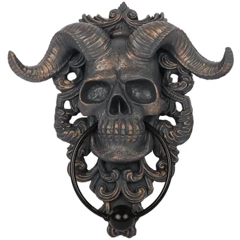 Helovino namų sienų dekoracijos Derva Individualumas Šėtono kaukolė Avies galva Sienos festivalis Pakabukų meno ir amatų dovanos