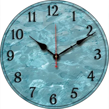 Abstraktusis menas Pasirinktinis didelis laikrodis Svetainė Namų dekoras Apvalus sieninis laikrodis Kvarcinis stalo laikrodis Vaikų miegamojo sienų apdaila