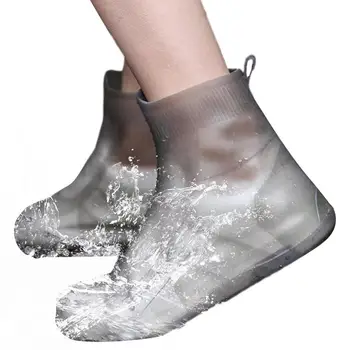 Overshoe lietaus dangtelis vandeniui atsparūs silikoniniai dangteliai batų apsaugai Overshoe dangteliai lietingoms dienoms Kuprinės stovyklavimui