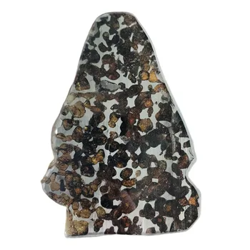 87.6g SERICHO Natūralūs meteoritai Olivino meteorito medžiagos pavyzdys Olivino meteoritų kolekcija - iš Kenijos -CA176