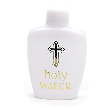 Šventojo vandens butelis Katalikų kelionės dydis Katalikų butelis Lurdo vandens butelis Tvirtas vyskupo bažnyčia Šventojo vandens butelis