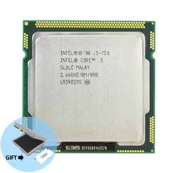 Originalus Intel Core i5 750 procesorius 2,66 GHz 8 MB talpykla LGA1156 darbalaukis i5-750 procesorius