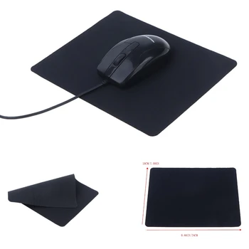 Mouse Pad Universal Mat Tikslus padėties nustatymas neslystančios guminės pelės kilimėliai nešiojamojo kompiuterio planšetiniam kompiuteriui 22 * 18cm