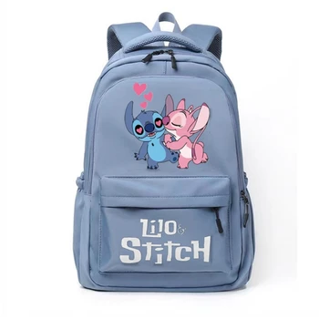 Disney dygsnio mokyklinė kuprinė Vaikai mokykliniai krepšiai Mergaičių dieninė kuprinė Vaikai Paauglių krepšiai Kawaii vandeniui atspari didelės talpos kuprinė