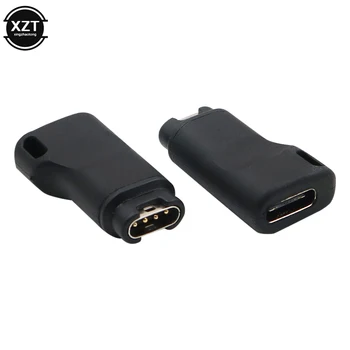 USB Type-C to 4pin įkrovimo adapteris, skirtas Garmin Fenix 5/5S/5X/6 Forerunner 45/45S/245/245M/935 išmanusis laikrodis T84DCharge Converter
