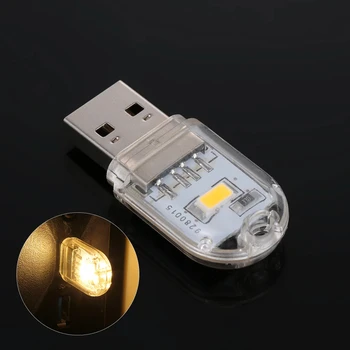 5vnt USB knygų žibintai DC5V LED skaitymo žibintai Patalpų apšvietimas Nešiojama naktinė lempa 