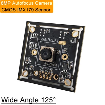 CMOS IMX179 8MP 4K automatinio fokusavimo plataus kampo kameros modulis FOV 125Degree UVC USB kištukas, skirtas Xtool Lightburn ir Creality Falcon 2