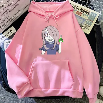 Little Witch Academia Manga Anime Hoodies Graphic Comic Sweatshirts Cartoon Vyrai/moterys Drabužiai Reguliariai tinka Spausdinti gatvės drabužiai