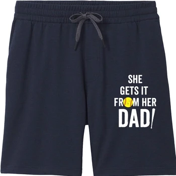 Mens Ji tai gauna iš savo tėčio Vintage Softball Dad For Men Normcore Shorts & Shorts New Coming Customized Cotton