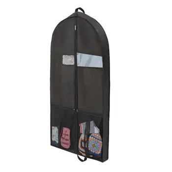 Kelioninis drabužių krepšys su rankenomis Kelioninių drabužių krepšiai su kišenėmis Sunkus neaustinis audinys Drabužiai Dulkės, skirtos kabinti kelionėms