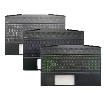 Original New US Keyboard For HP Gaming Pavilion 15-DK 15T-DK 15-DK0126TX TPN-C141 Palmrest Viršutinio korpuso pakeitimas anglų kalba