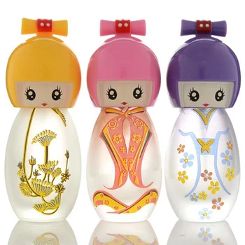 20ml Japoniškų Kimono lėlių kvepalų buteliukas Vitražo lėlių kvepalų buteliukas