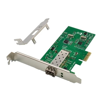 RTL8105E PCI-E X1 100M eterneto tinklo plokštė vieno prievado SFP šviesolaidinio tinklo plokštės adapteris greitas eterneto serveris NIC