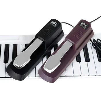 Klaviatūra Elektroniniai fortepijono priedai Fortepijono palaikymo pedalas 6,35 mm kištukas Elektroniniai vargonai MIDI klaviatūros Fortepijonai