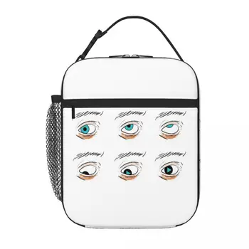 Gamer Eye Roll Lunch Tote Lunch Box Cute Lunch Bag Lunch Thermal Bag