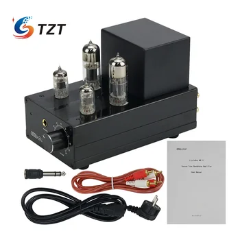 TZT Little Dot MK 2 MK II vakuuminio vamzdžio ausinių stiprintuvas 6J1 + 6N6 Surinktas išankstinis stiprintuvas HiFi garso stiprintuvas