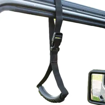 Auto Handle Assist Reguliuojama transporto priemonė Nailono saugos palaikymas Automatinis rankenos dirželis stovintis mobilumo pagalba Slydimui atspari kieta medžiaga universaliam