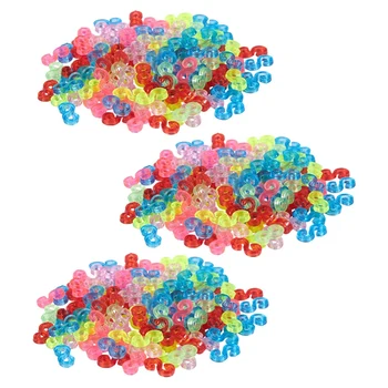 New Amazing Loom Bands Pack Of 375 Colorful S-Clips
