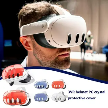 VR ausinių apvalkalas VR akiniai PC apsauginis dėklas Objektyvas Privatumo dangtelis Krištolo skaidrumo ausinių apsauginis apvalkalas VR šalmo apsauga