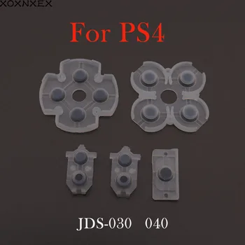 XOXNXEX 1Set for PS4 valdiklis Laidūs silikoniniai mygtukai Guminės pagalvėlės žaidimų atsarginėms dalims