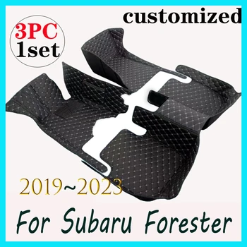 Subaru Forester 2023 2022 2021 2020 2019 automobilių grindų kilimėliai Automobilių salonai Dangteliai Kilimai Priedai Pėdų pagalvėlės Neperšlampami kilimėliai