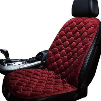 Automobilinės kėdutės šildymo kilimėlis Automobilinės sėdynės pagalvėlė su šilumą šildančiais sėdynių užvalkalais automobiliams 12V automobilinis sėdynių šildytuvas, kuris prijungiamas prie cigaretės