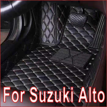 Automobilio grindų kilimėlis Suzuki Alto HA36S 2015 ~ 2021 Anti-dirt Pad Kilimas Odinis kilimėlis Kilimėliai Tapete Automotivo Para Carro automobilių aksesuarai