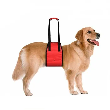 Šunų pakėlimo diržų atraminis diržas padeda šunims su silpnomis priekinėmis ar galinėmis kojomis atsistoti, vaikščioti, įlipti į automobilius, lipti laiptais Šuns vežimėlis