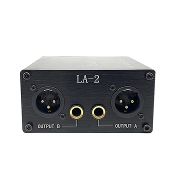 Garso signalo izoliatorius 6.35 XLR galvos maišytuvas Garso srovės akustinio triukšmo filtro valiklis LA-2
