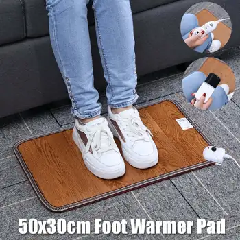 Elektrinis šildymo kilimėlis Karšta pėda pėda šiltesnė Grindų šildymo kilimėlis Grindų kilimėlis Namų biuro pėdų šildytuvas Namų šildymo įrankis