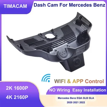 Plug and Play UHD 2160P Wifi Car DVR vaizdo įrašymo įrenginys Mercedes Benz GLA gla250 EQA GLB 2020 2021 2022 4K Dash Cam galinė kamera