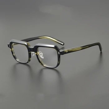 Akinių rėmeliai vyrams Pure Titanium VECTOR-016 Japonija Prekės ženklas Apvalūs vyrai Moterys Populiarūs optiniai akiniai Oculos De Grau Feminino