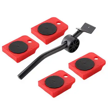 Appliance Slider Easy Move Appliance Rollers 5 Piece Mobile Tool Set Heavy Furniture Appliance Moving And Lifting System