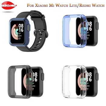 Itin plonas minkštas TPU laikrodžio dėklo odos apsauginis dangtelis, skirtas -Xiaomi Mi Watch Lite Global versija, skirta Redmi Watch Smart Accessories