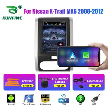 9.7Inch Tesla Style 2 Din Android automobilinis radijas Nissan X-Trail MX6 2008-12 stereofoninis automobilinis multimedijos vaizdo grotuvas DVD GPS navigacija