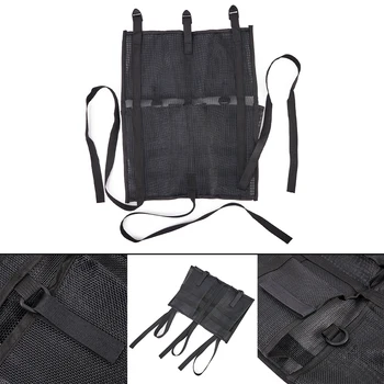 Seat Storage Bag Duable Organizer Bundle Pratical Protable Patikimas pakaitinis naudingas aliuminio tinklelio krepšys Kanoja
