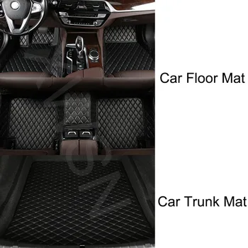 Individualizuotas automobilio grindų kilimėlis Volkswagen Vw Golf 2021-2023 2014-2020 2010-2013 2004-2008 Interjero aksesuarai Automobilio bagažinės kilimėlis