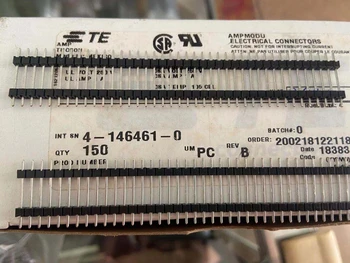 1PCS Originali importuota TE 1 eilutė per skylę 40PIN 40P jungties kaištis 4-146461-0 2.54mm tarpai