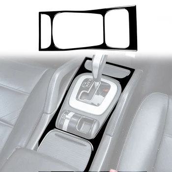 Pavarų perjungimo skydelio apdailos lipdukas Juodas automobilio salono aksesuarai Porsche Cayenne S GTS Turbo 2003-2007 2008 2009 2010