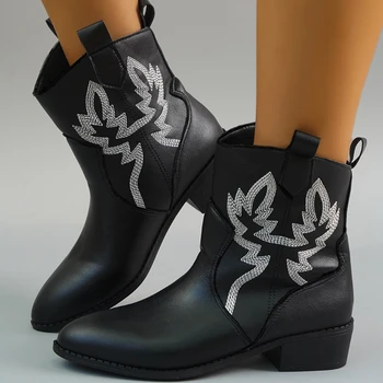 Batai moterims Rudens žiemos moterys Madingi batai Moteriški kulkšnies batai Karštas išpardavimas Naujo prekės ženklo dizaineris Casual High Top odiniai batai