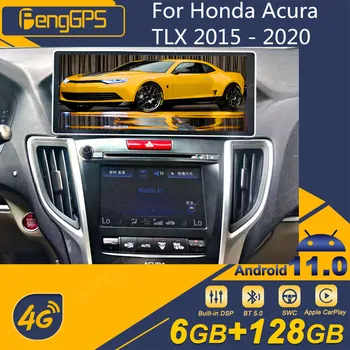 skirta Honda Acura TLX 2015 - 2020 Android Car Radio 2Din stereo imtuvas Autoradio Multimedia Player GPS Navi pagrindinio bloko ekranas