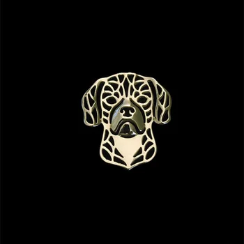 Rankų darbo personalizuota miela Puggle dog brooche mados papuošalų dovanos idėja