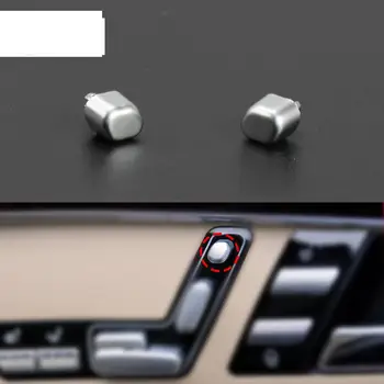 skirta Mercedes W221 automobiliui Priekinė kairė dešinė sėdynė Pagalvė Reguliavimo mygtuko jungiklis Rankenėlės dangtelis Durys Sėdynės reguliavimo jungiklis Benz S klasei