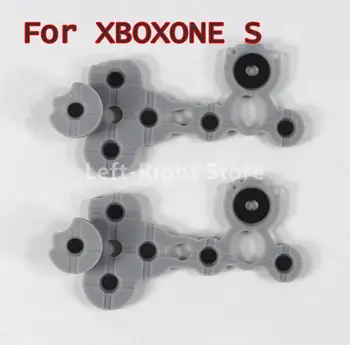 2PCS OEM Hhandle laidžios pakaitinės gumos laidžios mygtukų dalys, skirtos Xbox One Slim S valdikliui D Pad