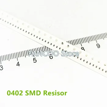 1reel 0402 1% SMD rezistorius 1R-10R 1R 1.02R 1.05R 1.07R 1.1R 1.13R 1.15R 1.18R 1.2R 1.21R 1.24R 1.27R 1.3R 1.33R 1.37R 1.4R