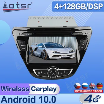 Android 10.0 skirta Hyundai Elantra 2014 2015 m. automobilinis radijas Multimedijos vaizdo grotuvas Navigacija GPS 2 Din stereo imtuvo pagrindinis blokas DSP