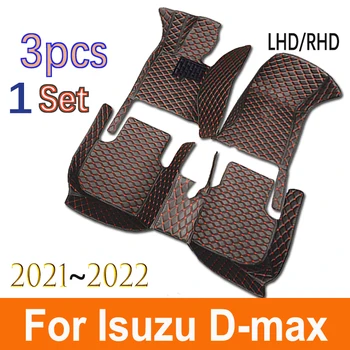 Automobilių grindų kilimėliai Isuzu D-max Dmax D max 2022 2021 Kilimai Kojų pagalvėlės Individualūs automobilių priedai Saloniniai pedalai Kilimėliai atsparūs vandeniui